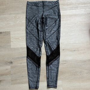 Terez Gray and Black Leggings